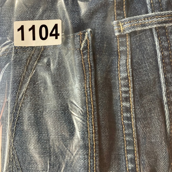 Gap 1969 Real Straight Jeans Womens 31/12r Medium Wash Blue Denim Stretch 34x32 - Picture 15 of 15